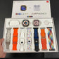 10-IN-1 ULTRA COMBO 🔥 Smart Watch + AirPods + 7 Straps | BIG 2.3" Display | COD